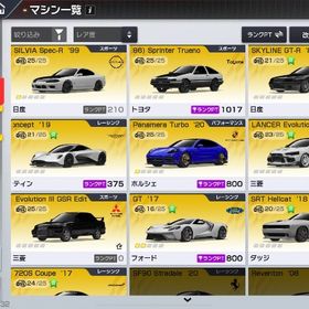 引退垢 | レーシングマスター(レーマス)のアカウントデータ、RMTの販売・買取一覧