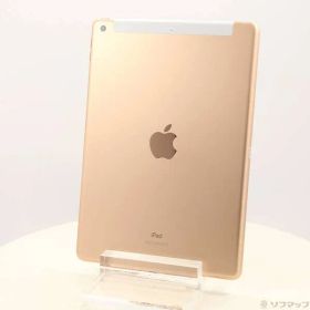 〔中古品〕 iPad 第7世代 32GB ゴールド MW6D2J／A auロック解除SIMフリー【371】