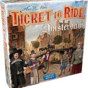 ボードゲーム Ticket to Ride Amsterdam アムステルダム 商業ネットワークボード 15分 プレイ コンパクトサイズ 英語版 日本語説明書なし