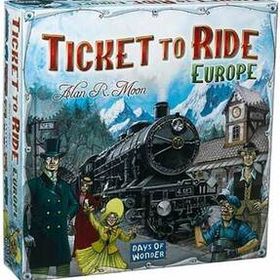 ボードゲーム チケット・トゥ・ライド ヨーロッパ ホビージャパンシリーズ 戦略的列車アドベンチャー 大陸 を 英語版 日本語説明書なし