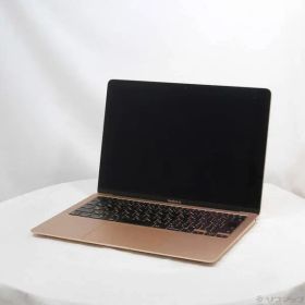 〔中古品〕 MacBook Air 13.3-inch Late-2020 MGNE3J／A Apple M1 8コアCPU_8コアGPU 8GB SSD512GB ゴールド 〔15.3 Sequoia〕【262】