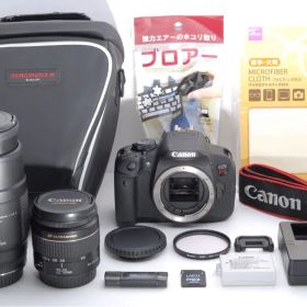 ⭐️お値下げしましたCanon EOS Kiss X7i ダブルレンズ✨おまけ多数