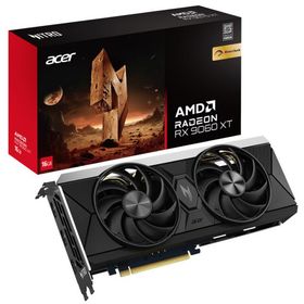 Acer Nitro Radeon RX 9060 XT OC メモリ 16GB 3.3GHz ブーストクロック グラフィックスカード AN-RX9060XT-16G-OCC