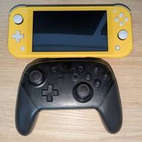 【ジャンク・本体起動確認済】 Nintendo Switch Lite ニンテンドースイッチライト本体 イエロー + Proコントローラー プロコン