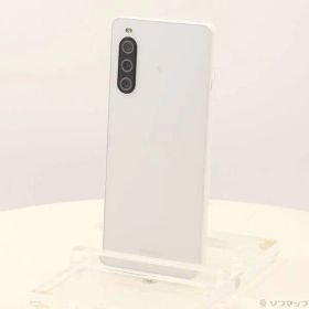 〔中古品〕 Xperia 10 V 128GB ホワイト XQ-DC44 SIMフリー【198】