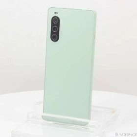 〔中古品〕 Xperia 10 V 128GB セージグリーン SOSAY4 Softbank SIMフリー 〔ネットワーク利用制限▲〕【377】