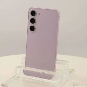 〔中古品〕 Galaxy S23 256GB ラベンダー SCG19 au SIMフリー【305】