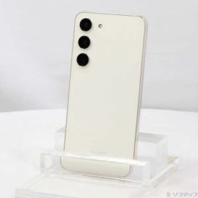 〔中古品〕 Galaxy S23 256GB クリーム SCG19 au SIMフリー【352】