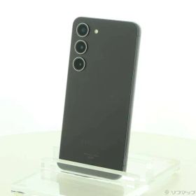 〔中古品〕 Galaxy S23 256GB ファントムブラック SCG19 au SIMフリー【377】