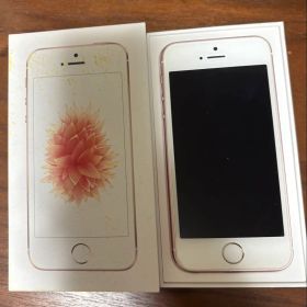 Apple iPhone SE ローズゴールド 本体