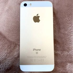 ◆【美品】iPhoneSE 第一世代64GB ゴールドAppleスマートフォン⑤