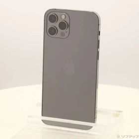 〔中古品〕 iPhone12 Pro 256GB グラファイト MGM93J／A SIMフリー【297】