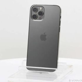 〔中古品〕 iPhone12 Pro 256GB グラファイト MGM93J／A SIMフリー 〔ネットワーク利用制限▲〕【297】