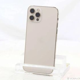 〔中古品〕 iPhone12 Pro 256GB ゴールド MGMC3J／A SIMフリー【377】