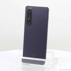 〔中古品〕 Xperia 1 III 256GB フロストパープル SO-51B docomoロック解除SIMフリー【344】