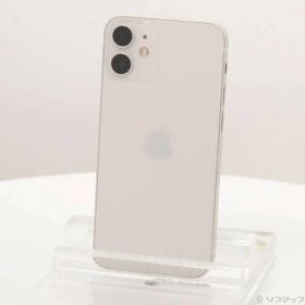 〔中古品〕 iPhone12 mini 128GB ホワイト MGDM3J／A SIMフリー【344】