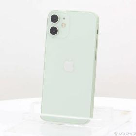 〔中古品〕 iPhone12 mini 64GB グリーン MGAV3J／A SIMフリー【348】