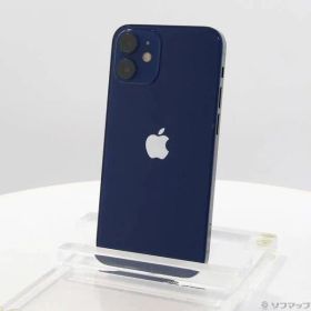 〔中古品〕 iPhone12 mini 64GB ブルー MGAP3J／A SIMフリー【368】