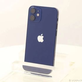 〔中古品〕 iPhone12 mini 64GB ブルー MGAP3J／A SIMフリー【295】