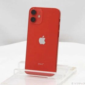 〔中古品〕 iPhone12 mini 64GB プロダクトレッド MGAE3J／A SIMフリー【348】
