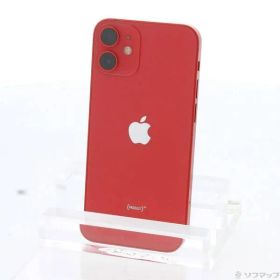 〔中古品〕 iPhone12 mini 64GB プロダクトレッド MGAE3J／A SIMフリー【247】