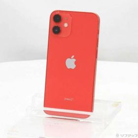 〔中古品〕 iPhone12 mini 256GB プロダクトレッド MGDU3J／A SIMフリー【198】