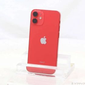 〔中古品〕 iPhone12 mini 256GB プロダクトレッド MGDU3J／A SIMフリー【305】