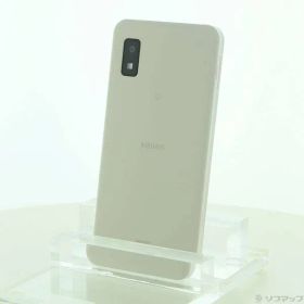 〔中古品〕 AQUOS wish 64GB アイボリー SHG06 au SIMフリー 〔ネットワーク利用制限▲〕【262】