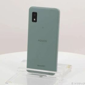 〔中古品〕 AQUOS wish 64GB オリーブグリーン SH-M20 楽天 SIMフリー【377】
