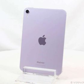 〔中古品〕 iPad mini(A17 Pro) 128GB パープル MXPR3J／A SIMフリー【305】