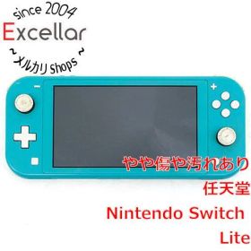 [bn:7] 任天堂 Nintendo Switch Lite(ニンテンドースイッチ ライト) HDH-S-BAZAA ターコイズ 本体のみ 本体いたみ