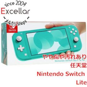 [bn:7] 任天堂 Nintendo Switch Lite(ニンテンドースイッチ ライト) HDH-S-BAZAA ターコイズ 外箱いたみ 元箱あり