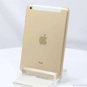 〔中古品〕 iPad mini 3 64GB ゴールド MGYN2J／A docomo【297】