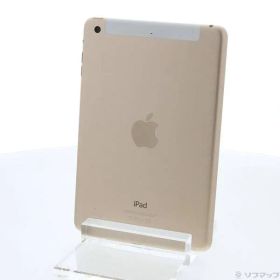 〔中古品〕 iPad mini 3 64GB ゴールド MGYN2J／A au【258】
