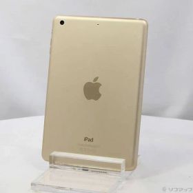 〔中古品〕 iPad mini 3 64GB ゴールド MGY92J／A Wi-Fi【258】