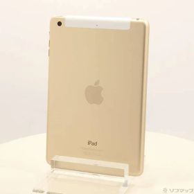 〔中古品〕 iPad mini 3 64GB ゴールド MGYN2J／A au【262】