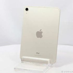 〔中古品〕 iPad mini 第6世代 256GB スターライト NK8H3J／A SIMフリー【352】