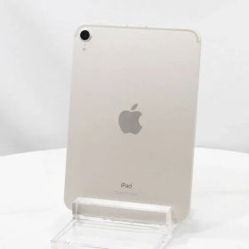 〔中古品〕 iPad mini 第6世代 256GB スターライト MK8H3J／A SIMフリー【262】