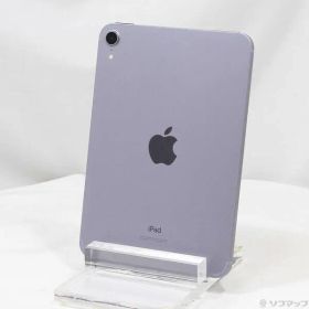 〔中古品〕 iPad mini 第6世代 256GB パープル MK8K3J／A SIMフリー【348】