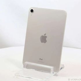 〔中古品〕 iPad mini 第6世代 256GB スターライト MK8H3J／A docomoロック解除SIMフリー【377】