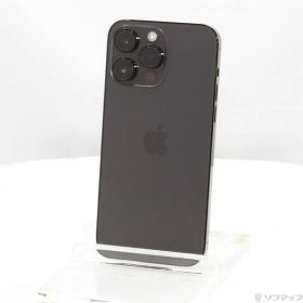 〔中古品〕 iPhone14 Pro Max 1TB スペースブラック MQ9K3J／A SIMフリー【344】