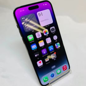 ★【中古品】au iPhone 14 Pro Max 128GB ディープパープル