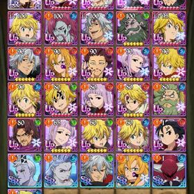 環境キャラ多数 等級500万 引退垢 | グラクロのアカウントデータ、RMTの販売・買取一覧