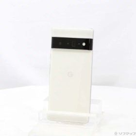 【中古】GOOGLE(グーグル) Google Pixel 6 Pro 128GB クラウディホワイト GF5KQ SIMフリー 【377-ud】