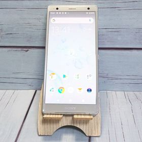au SOV37 SONY Xperia XZ2 64GB リキッドシルバー ホワイト 101