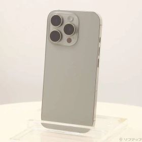 〔展示品〕 iPhone16 Pro 256GB ナチュラルチタニウム 3N746J／A SIMフリー【377】