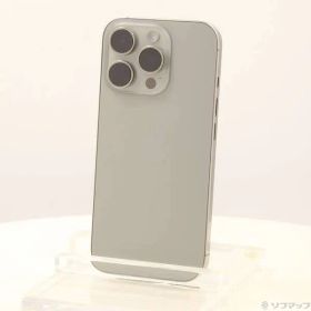 〔展示品〕 iPhone16 Pro 256GB ナチュラルチタニウム 3N746J／A SIMフリー【344】