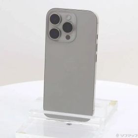 〔中古品〕 iPhone16 Pro 256GB ナチュラルチタニウム MYN33J／A SIMフリー【344】