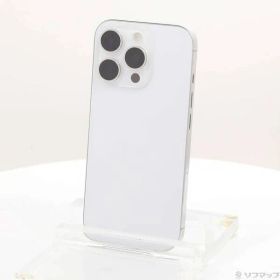 〔中古品〕 iPhone16 Pro 256GB ホワイトチタニウム MYN13J／A SIMフリー【377】