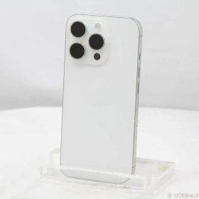 〔中古品〕 iPhone16 Pro 256GB ホワイトチタニウム MYN13J／A SIMフリー【352】